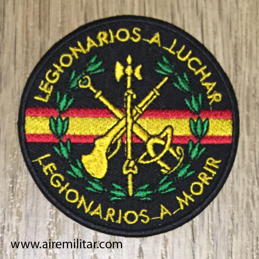 Escudo bordado Legión Española \" Legionarios a luchar - Legionar